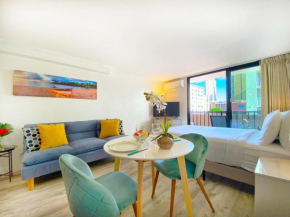 Cozy Studio at Bamboo Hotel Close to Waikiki Beach